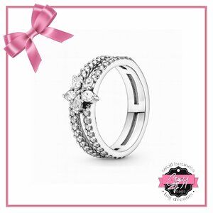 Double Halo Ring - Size 7.5